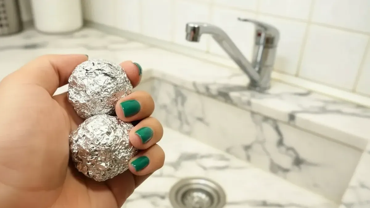 Come evitare i blocchi nel lavandino: la soluzione della pallina d'alluminio
