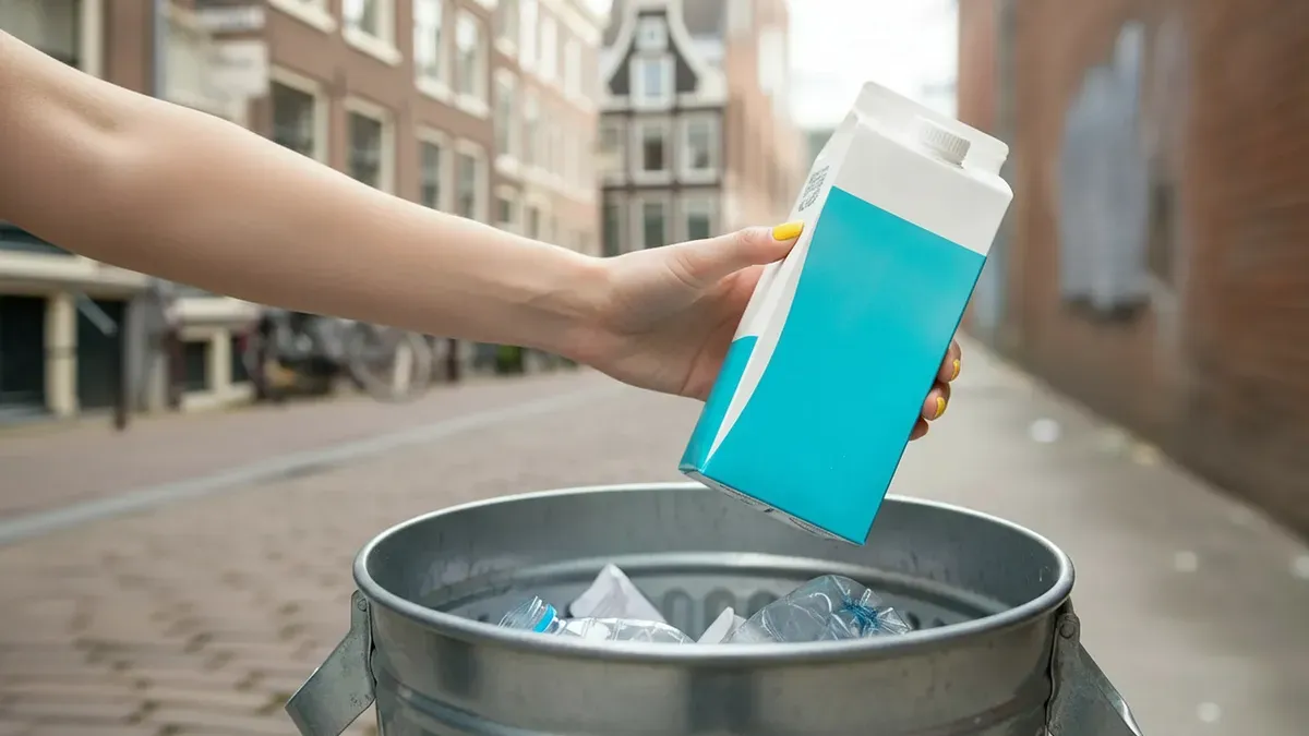 La trasformazione degli imballaggi nei Paesi Bassi: un esempio di riciclo e creatività