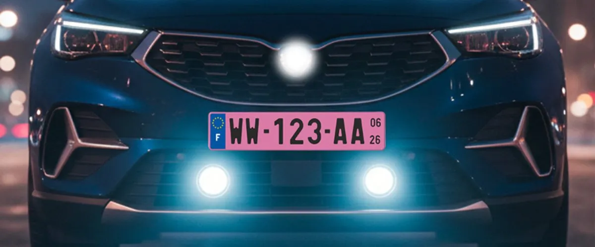 L'arrivo delle targhe rosa in Francia: una rivoluzione nel sistema di immatricolazione